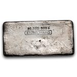 50 oz Silver Bar - Engelhard (1st Series, Serial Error "X")