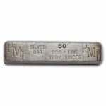 50 oz Silver Bar - PMI