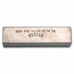 50 oz Silver Bar - TENTEX