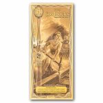 50 Utah Goldback - Aurum Gold Foil Note 24k (New Design)