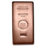 5000 gram Copper Bar - Geiger (Poured, .9999 Fine)