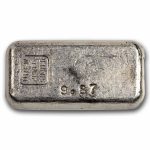 9.87 oz Silver Bar - Drew Refining Co.