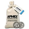 90% Silver Mercury Dime $100 Face Value Bag (1916-1929)