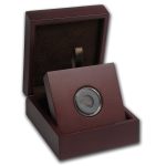 APMEX Wood Gift Box - Includes 15 mm Holder with Gasket