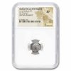 Arabia Felix. Himyarites AR Drachm (c.1st Century AD) XF NGC