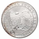 Armenia 1/2 oz Silver 200 Drams Noah’s Ark (Random, Abrasions)