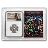 Armenia Silver Tram Levon I (1198-1219 AD) XF NGC (Vault)