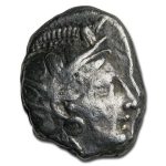 Athens AR Tetradrachm Owl (440-404 BC) VF (Test Cut)