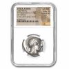 Attica, Athens AR Tetradrachm Owl 440-404 BC Ch AU NGC 4/4