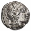 Attica Athens AR Tetradrachm Owl (440-404 BC) MS