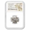 Attica Athens Silver Tetradrachm Owl (353-294 BC) MS NGC 3/3