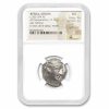 Attica Athens Silver Tetradrachm Owl (353-294 BC) MS NGC 4/3