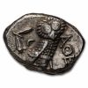 Attica Athens Silver Tetradrachm Owl (353-294 BC) XF