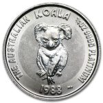 Australia 1/4 oz Platinum Koala BU (Random Year)