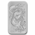 Australia 1 oz Silver Lunar Year of the Snake Bar