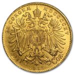 Austria Gold 20 Coronas BU (Random)
