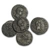 Bactria Kingdom AR Tetradrachm Hermaios Soter (105-90 BC) VF