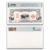 BEP 1901 $10 Legal Tender "Bison" Intaglio Official Reprint PMG