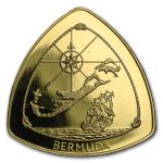 Bermuda 1 oz Proof Gold $60 Triangle (Random Dates)
