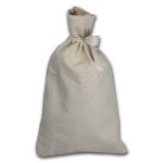 Blank 5.5" X 9.5" Money Bag - Holds $100+ Coins (Heavy Duty)