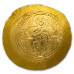 Byzantine AV Hist. Nomisma Const. IX (1042-55 AD) Ch AU (S-1829)