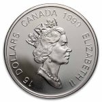 Canada 1 oz Proof Silver $15 Lunar (Random)