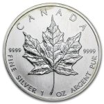 Canada 1 oz Silver Maple Leaf (Culls)