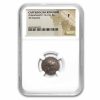 Cappadocia AR Drachm Ariarathes VII (116-101 BC) F NGC