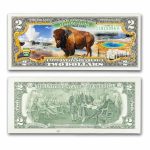 Celebrating America $2 Bill - Yellowstone National Park