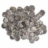 Celtic Gaul AR Quinarius (1st Century BC) VF (Gallic Wars)