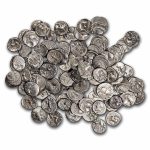 Celtic Gaul AR Quinarius (1st Century BC) VF (Gallic Wars)