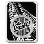 Chevrolet Original Logo (1911-1914) 1 oz Colorized Silver (TEP)
