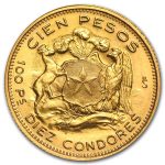 Chile Gold 100 Pesos (Random) Avg Circ