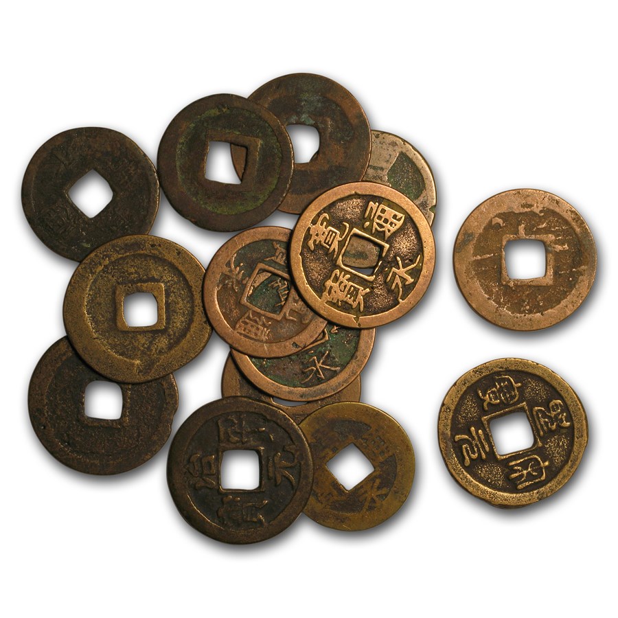 China Song Dynasty AE Cash (960-1279 AD) Avg Circ