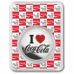 Coca-Cola® 1 oz Silver 140 Years Anniversary Round (in TEP)