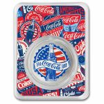 Coca-Cola® 1 oz Silver Colorized Americana (in TEP)