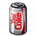 Coca-Cola® 1 oz Silver Diet Coke Shaped Coin w/ Box & COA