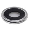 Coin Capsule w/Black Gasket - 15 mm