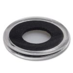 Coin Capsule w/Black Gasket - 15 mm