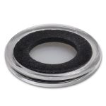 Coin Capsule w/Black Gasket - 17 mm