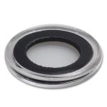Coin Capsule w/Black Gasket - 22 mm