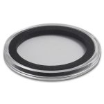Coin Capsule w/Black Gasket - 38 mm