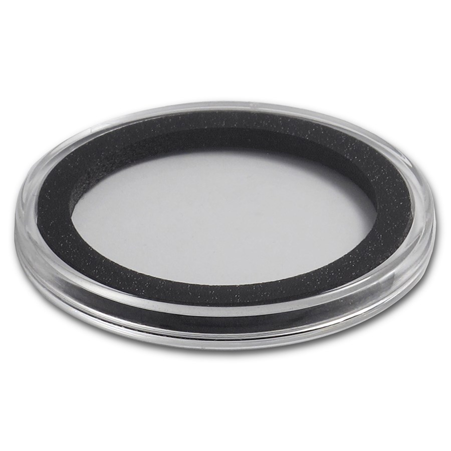 Coin Capsule w/Black Gasket - 40 mm