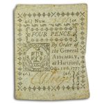Colonial Currency Culls (Connecticut)