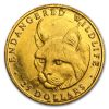 Cook Islands Gold $25 Endangered Wildlife Proof (Abrasions)