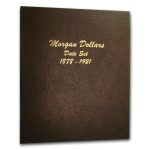Dansco Album #7171 - Morgan Dollars 1878-1921 Date Set
