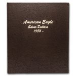 Dansco Album #7181 - Silver American Eagle Dollars (w/o Proofs)
