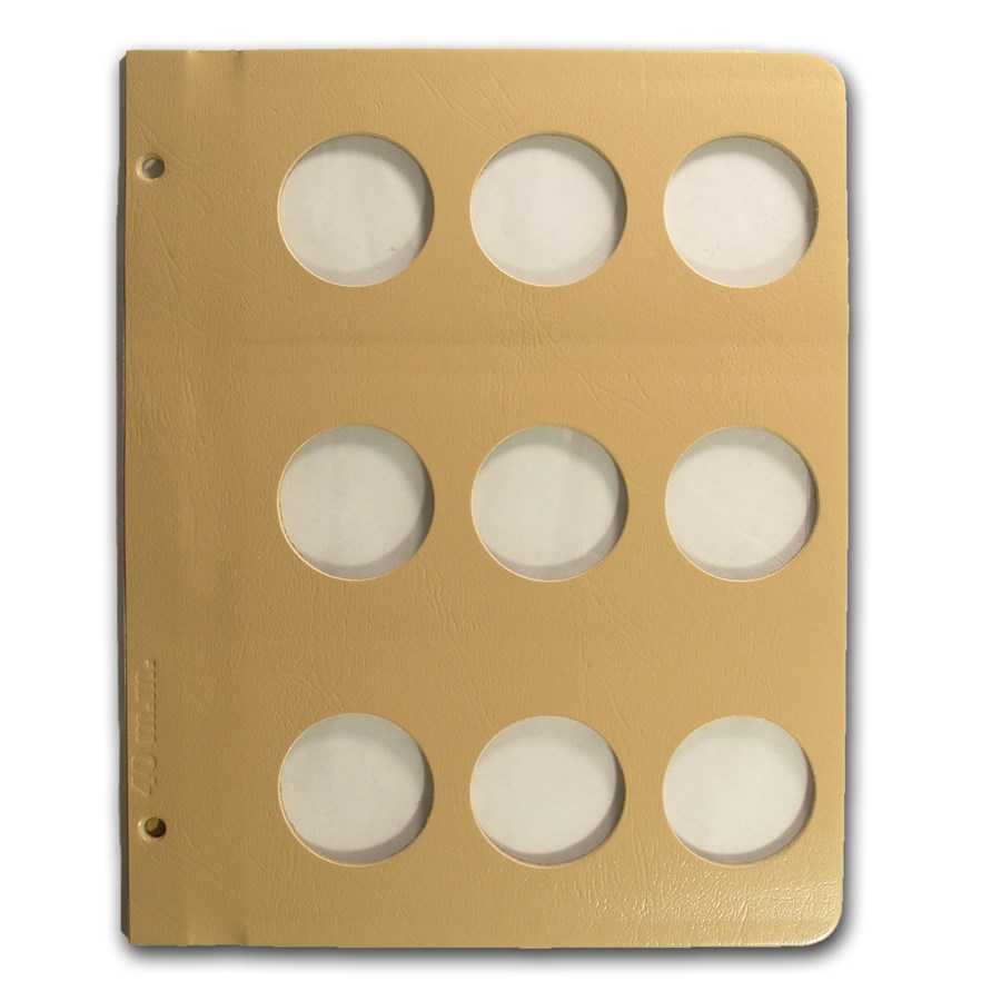 Dansco Blank Page - 40 mm