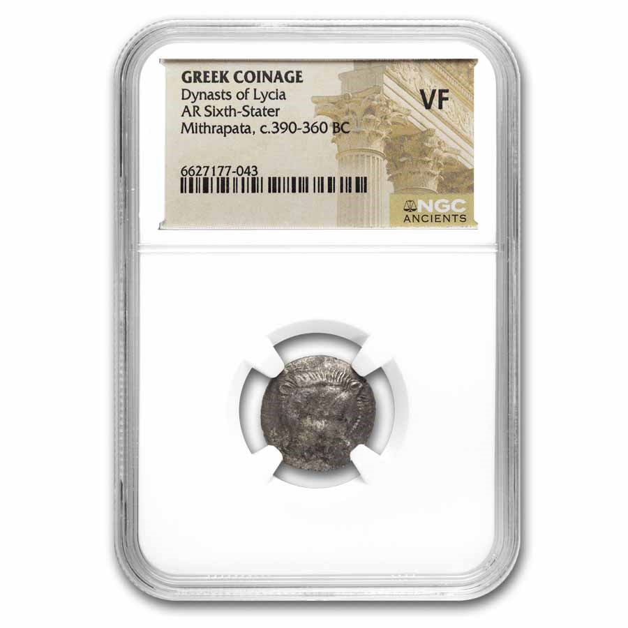 Dynasts of Lycia Silver Sixth-Stater (390-360 BC) VF NGC