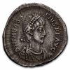 Eastern Roman AR Siliqua Theod. II 408-450 AD XF (RIC 385)